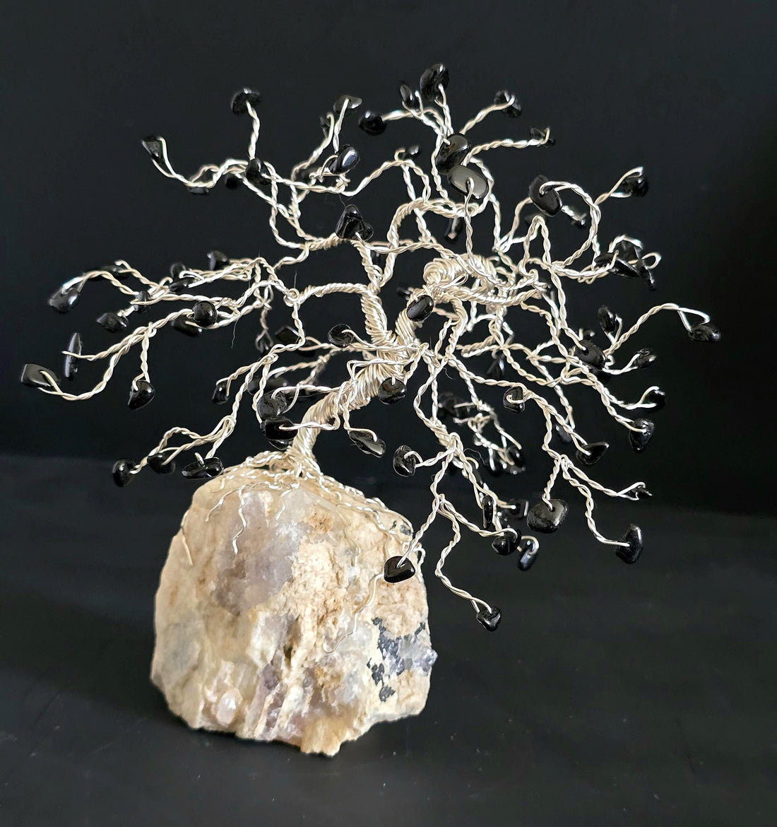 5 Reasons a Black Tourmaline Bonsai Crystal Tree on Quartz Rock Makes the Ideal Anniversary Gift