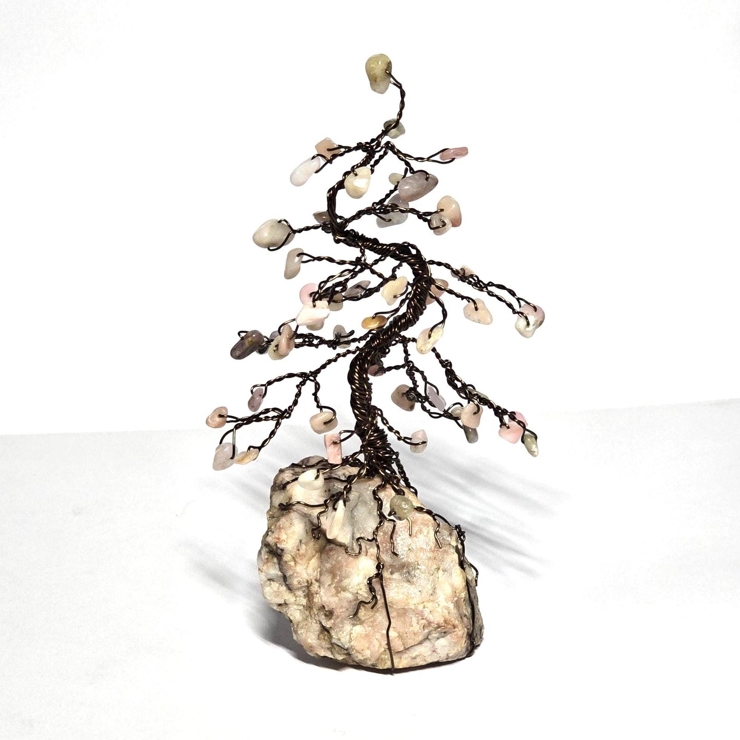 Mini Andean Opal Pine Tree Sculpture