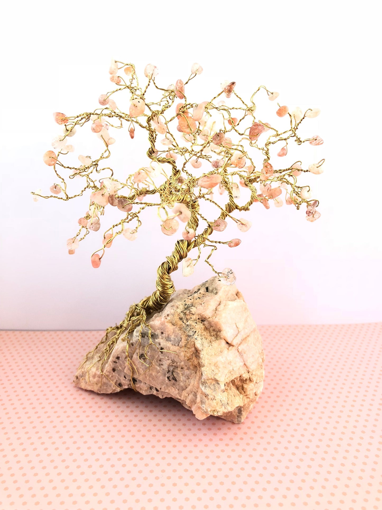 Custom Order Crystal Family Tree Sculpture