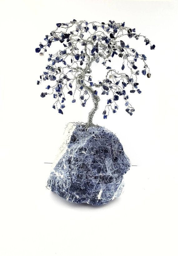 Custom Order Crystal Family Tree Sculpture